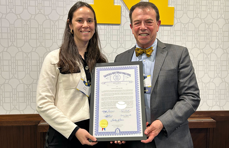 Gary Freed with daughter Ariel