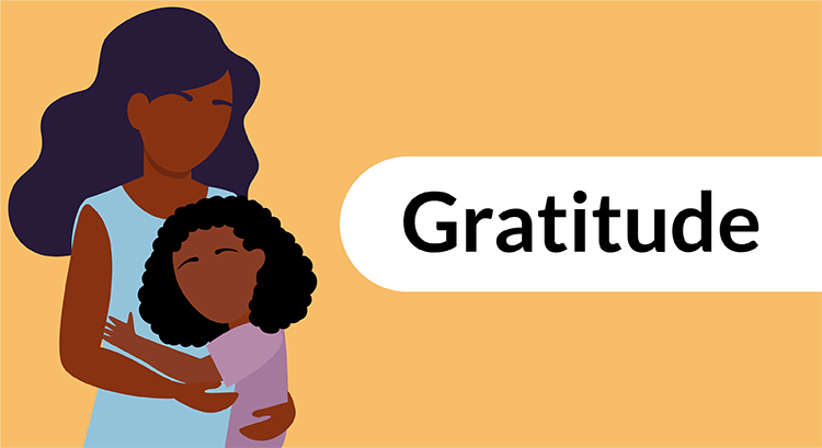 Parent efforts to teach children about gratitude